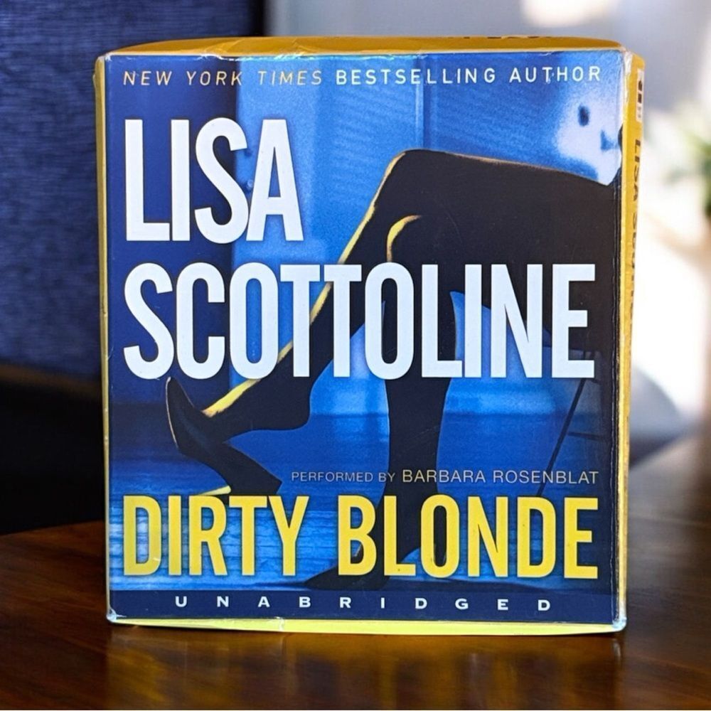 ‘Dirty Blonde' by Lisa Scottoline Audiobook!